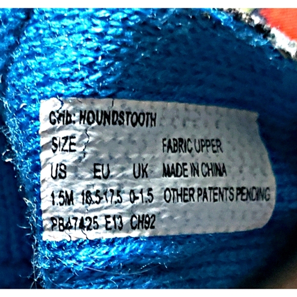 77. 2/$15 NWOT Stride Rite Houndstooth crib shoes - Picture 5 of 5